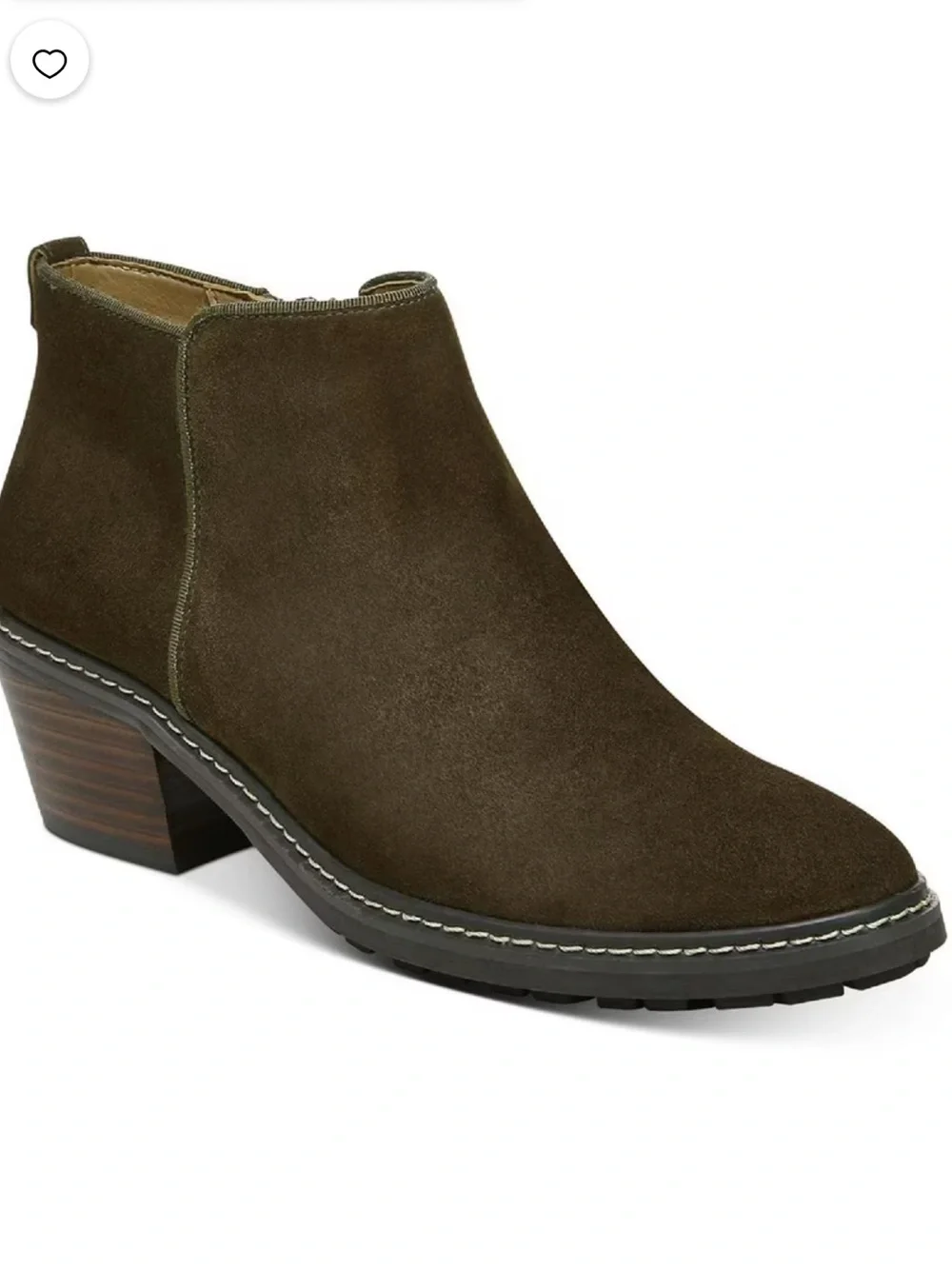 Sam Edelman Olive Pryce Waterproof Suede Leather Versatile Ankle Boots NWT 8.5